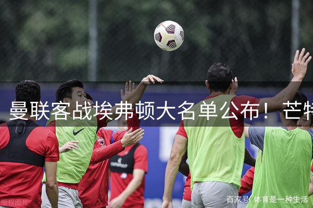 曼联客战埃弗顿大名单公布！芒特复出5人仍伤缺，卢克·肖仍可参赛